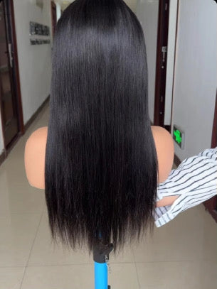 GlamourShears 360 Straight Wig Natural Black