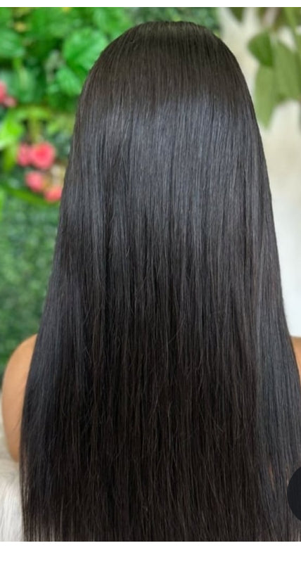 GlamourShears 4x4 Closure HD Lace Straight Natural Black